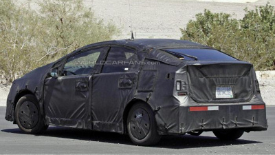 тестовый прототип Toyota Prius нового поколения 