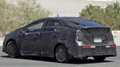 тестовый прототип Toyota Prius нового поколения тестовый прототип Toyota Prius нового поколения