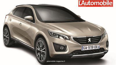 предполагаемая внешность Peugeot 7008