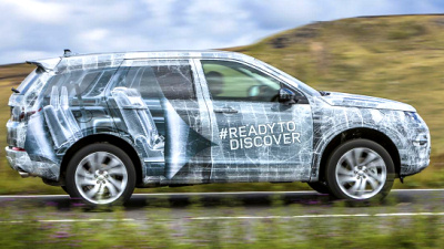 тизер Land Rover Discovery Sport тизер Land Rover Discovery Sport