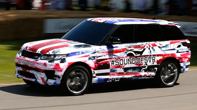 прототип Range Rover Sport SVR 