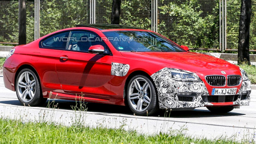 тестовый прототип обновленного BMW 6-Series 