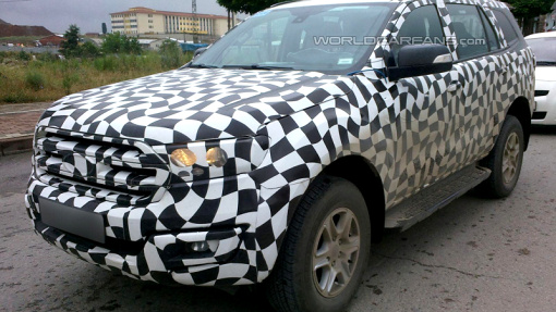 тестовый прототип Ford Everest 