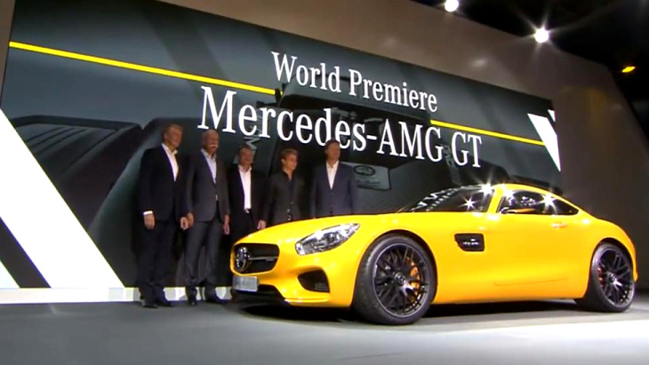 Премьера Mercedes AMG GT