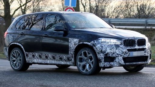 Тестовый прототип BMW X5 M