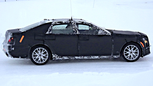 Шпионская фотография тестового прототипа Cadillac LTS