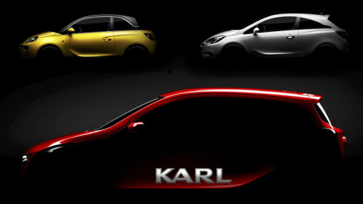 Тизер Opel Karl 