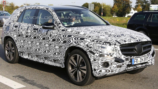 Шпионская фотография преемника Mercedes-Benz GLK Шпионская фотография преемника Mercedes-Benz GLK