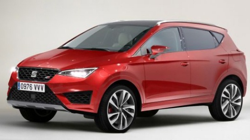 Предполагаемая внешность первого кроссовера Seat