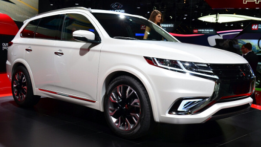 Дизай-концепт Mitsubishi Outlander PHEV Concept-S