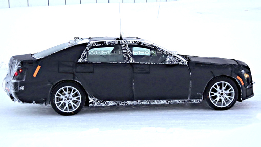 Тестовый прототип Cadillac CT6 