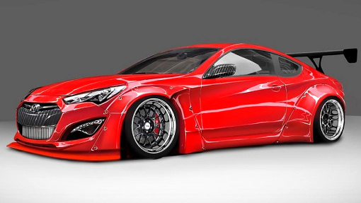 Hyundai Genesis Coupe by BTR 