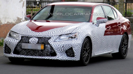 Тестовый прототип Lexus GS F