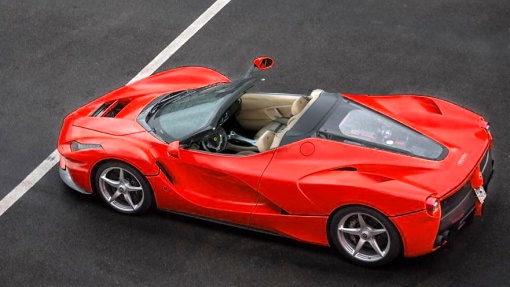 Предполагаемая внешность Ferrari LaFerrari Spider