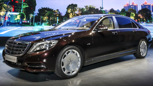 Mercedes-Maybach S600 в Гуанчжоу