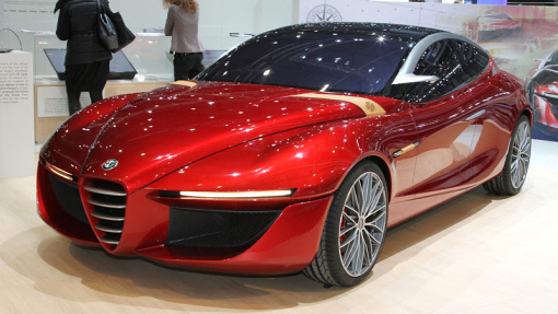 Концептуальный седан Alfa Romeo Gloria