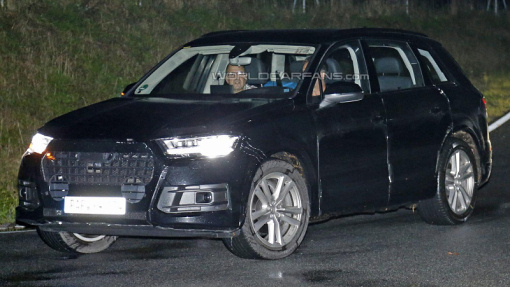 Шпионская фотография Audi Q7