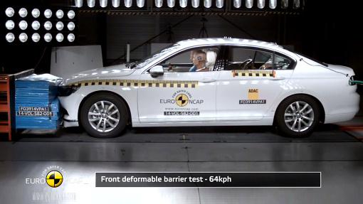 Volkswagen Passat в краш-тестах Euro NCAP 