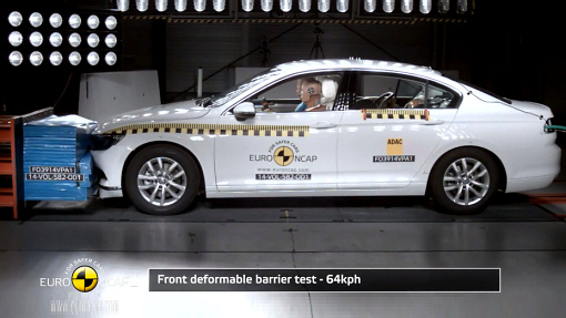 Volkswagen Passat в краш-тестах Euro NCAP