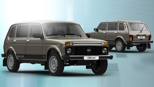 Пятидверный Lada 4x4 