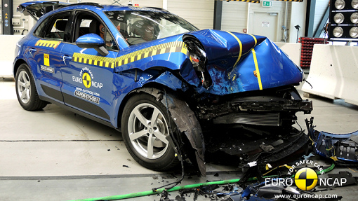 Porsche Macan в краш-тестах Euro NCAP