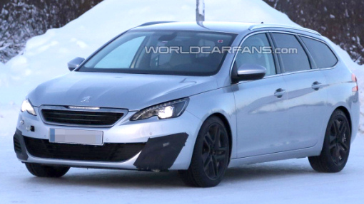 Тестовый прототип Peugeot 308 GTI 