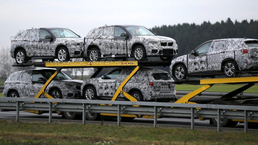Прототипы BMW X1 
