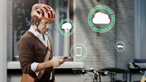 Кадр из видеоролика Volvo