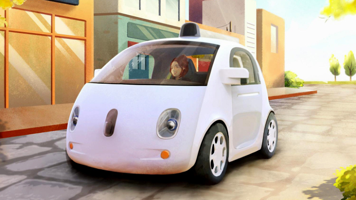 Последняя версия робокара Google