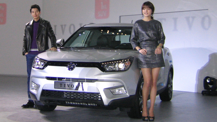 Презентация SsangYong Tivoli в Сеуле