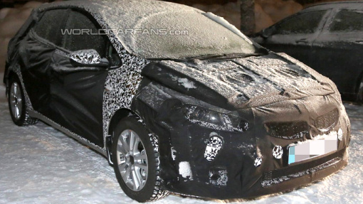 Тестовый прототип Kia cee'd