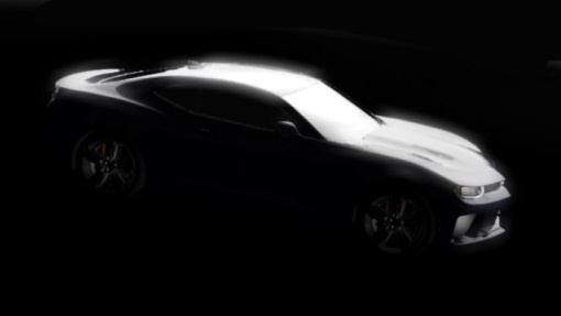 Тизер нового Chevrolet Camaro Тизер нового Chevrolet Camaro