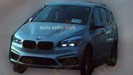 Тестовый прототип семиместного BMW 2-Series Active Tourer Тестовый прототип семиместного BMW 2-Series Active Tourer