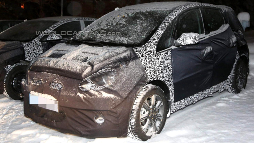 Тестовый прототип Hyundai ix20 