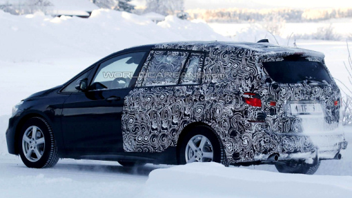 Тестовый прототип семиместного BMW 2-Series Active Tourer Тестовый прототип семиместного BMW 2-Series Active Tourer