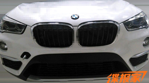 Шпионская фотография BMW X1