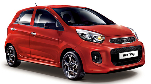 Южнокорейская версия обновленного Kia Picanto