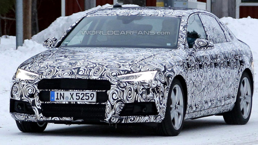 Тестовый прототип Audi A4 Тестовый прототип Audi A4