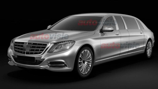 Патентное изображение Mercedes-Maybach S-Class Pullman