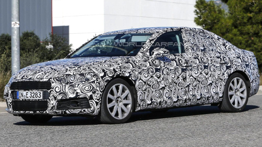 Шпионская фотография Audi A4 2016 Шпионская фотография Audi A4 2016