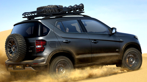Прототип Chevrolet Niva нового поколения 