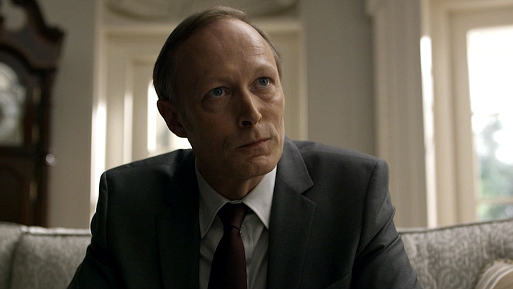 Президент Петров. Кадр из сериала «Карточный домик»