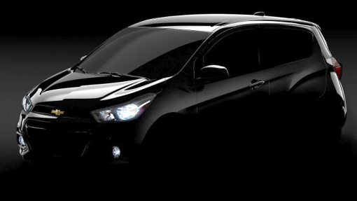 Тизер Chevrolet Spark 2016