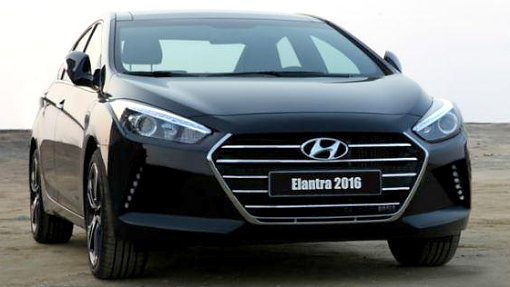 Первое фото Hyundai Elantra 2016 Первое фото Hyundai Elantra 2016