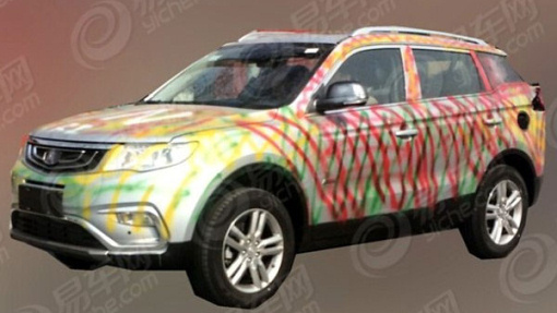 Тестовый прототип Geely NL-3