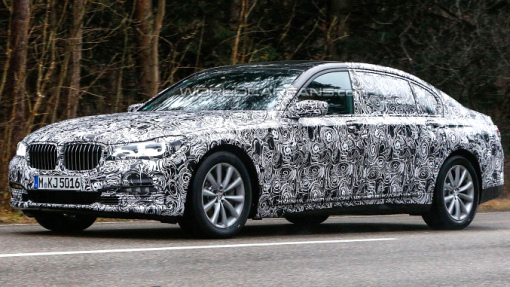 Тестовый прототип нового BMW 7-Series