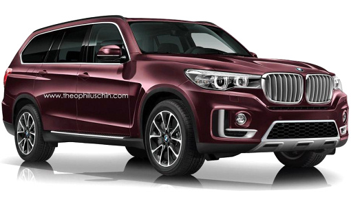 Предполагаемая внешность BMW X7 Предполагаемая внешность BMW X7