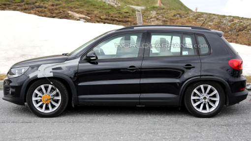 Тестовый мул нового Volkswagen Tiguan Тестовый мул нового Volkswagen Tiguan