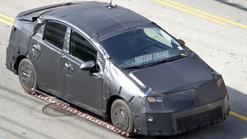 Тестовый прототип Toyota Prius