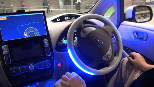 Робокар на базе Nissan Leaf